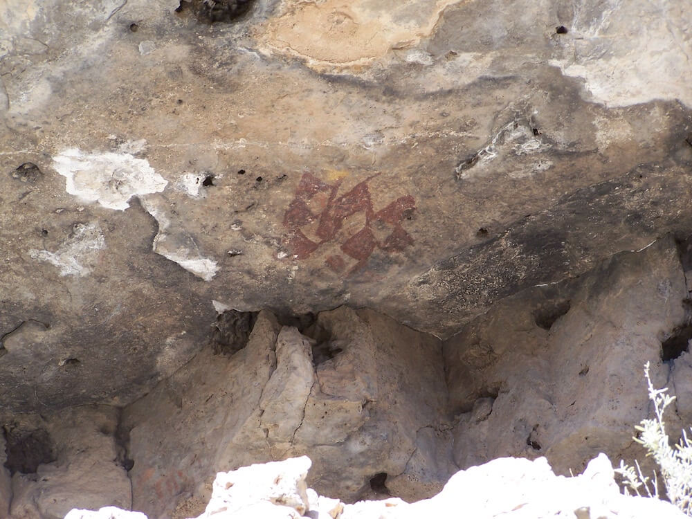 Roney's Shelter archaeological site.