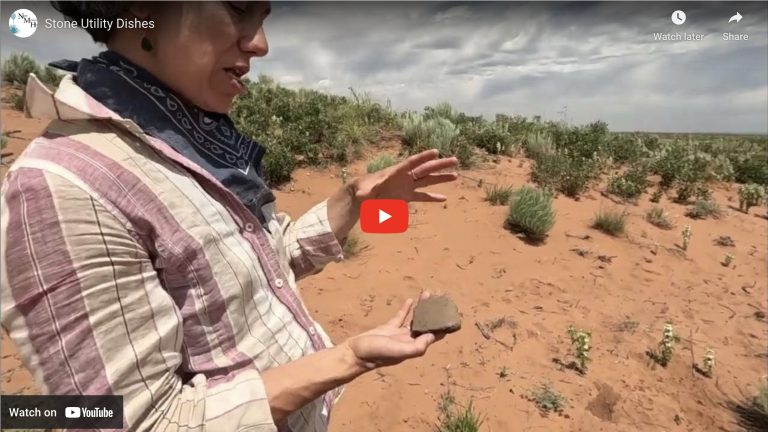 Video about cuisine of archaic peoples in SE NM.